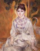Pierre Renoir Young Girl with a Swan oil painting on canvas